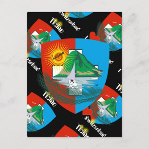Tessin Schweiz Postkarte