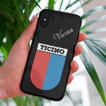 Tessin, Schweiz Wappen | Schwarzer Glitzer Samsung Galaxy Hülle<br><div class="desc">Tessin, Schweizer Wappenkleidung auf schwarzem Glitzer Hintergrund | Handgeschriebener Name Samsung Galaxy S22 Fall. Feiern Sie Ihre Liebe für das Tessin, Schweiz mit diesem wunderschönen Wappen-Handy. Dieses aus hochwertigen Materialien gefertigte Gehäuse mit dem offiziellen Wappen des Tessins verleiht Ihrem Handy eine Touch Schweizer Eleganz. Egal ob Sie Tessiner sind oder...</div>