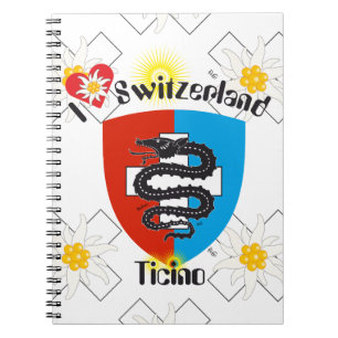 Tessin - Tessin - Schweiz - Svizzera - Notizhefte Notizblock