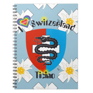 Tessin - Tessin - Schweiz - Svizzera - Notizhefte Notizblock