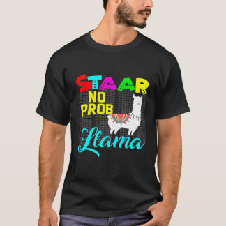 Test Day No Prob Llama Teacher Exit T T-Shirt