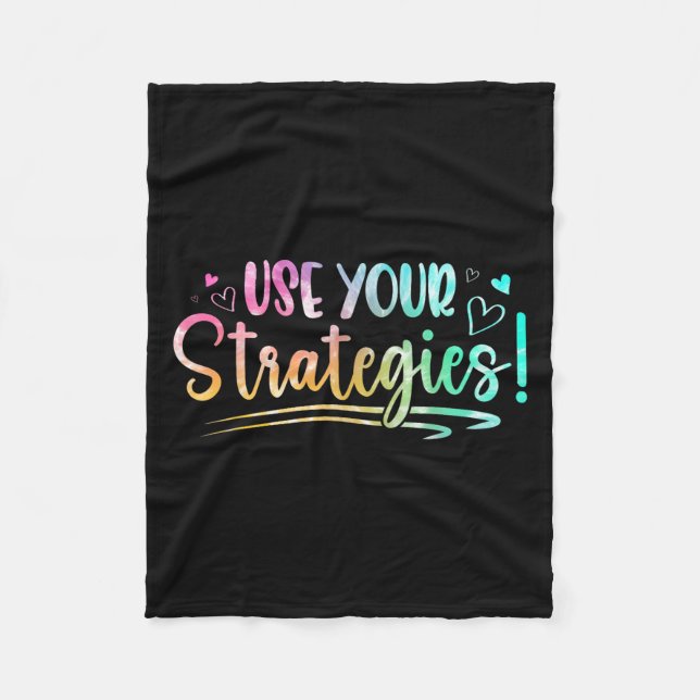 Test Day State Testing Exam Teacher Student Motiva Fleecedecke (Vorderseite)