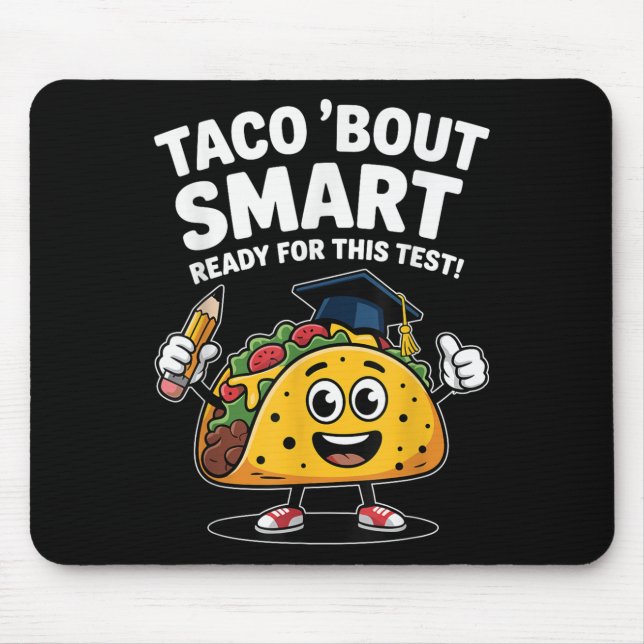 Test Day Teacher Shirt Motivational Testing Day Ta Mousepad (Vorne)