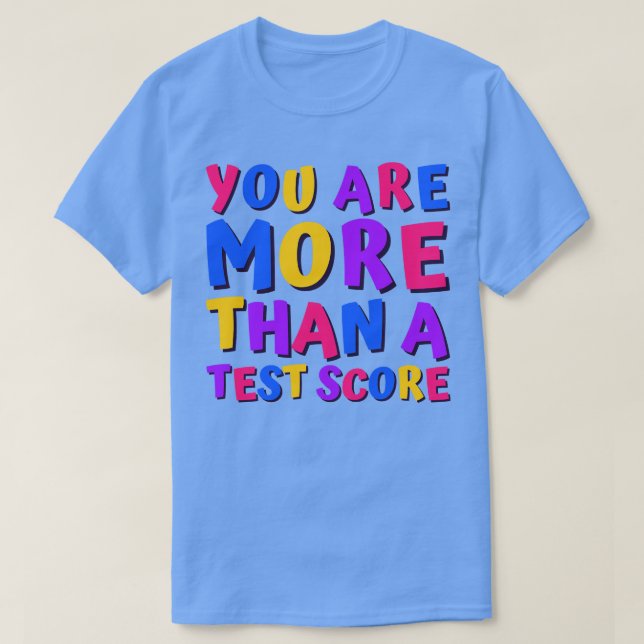 Test für Lehrer T-Shirt (Design vorne)