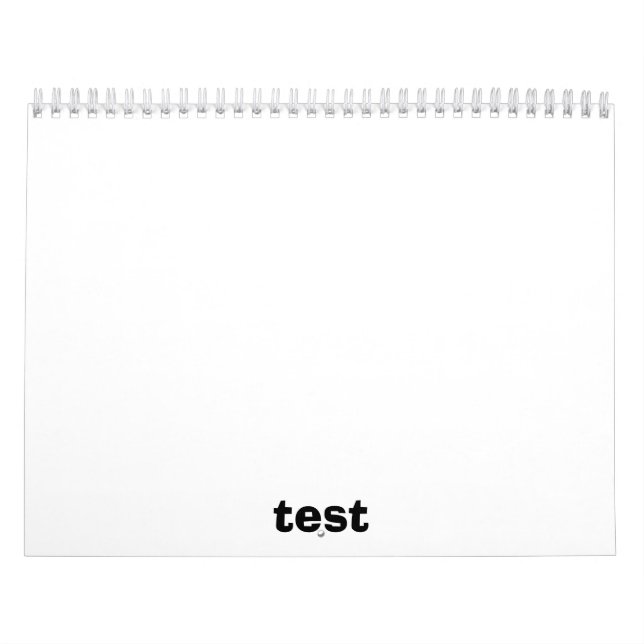 Test Kalender (Titelbild)