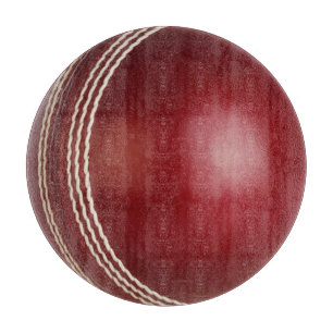 Test Match Red Cricket Ball Schneidebrett