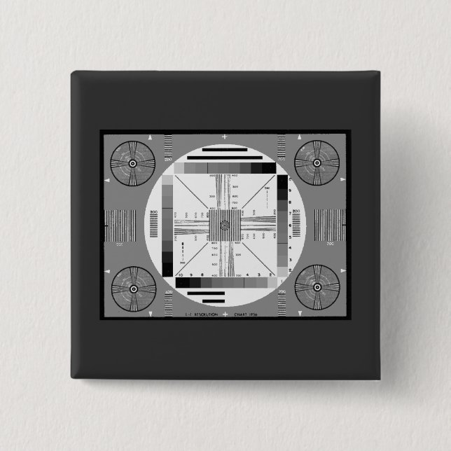 Test-Muster (Luftwaffe) Button (Vorderseite)