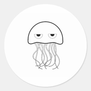 Test Runder Aufkleber