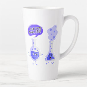 Test Tube Chemie Ich glaube, Sie überreagieren Milchtasse