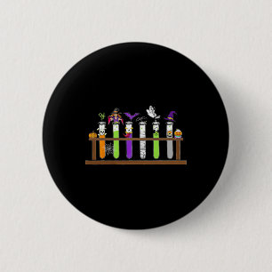 Test Tube Chemie Nerd Wissenschaft Lehrer Spooky H Button