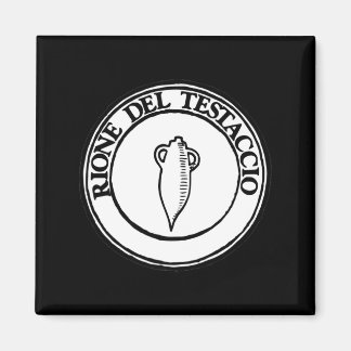 Testaccio District - Symbol Of The Districts Of Ro Magnet