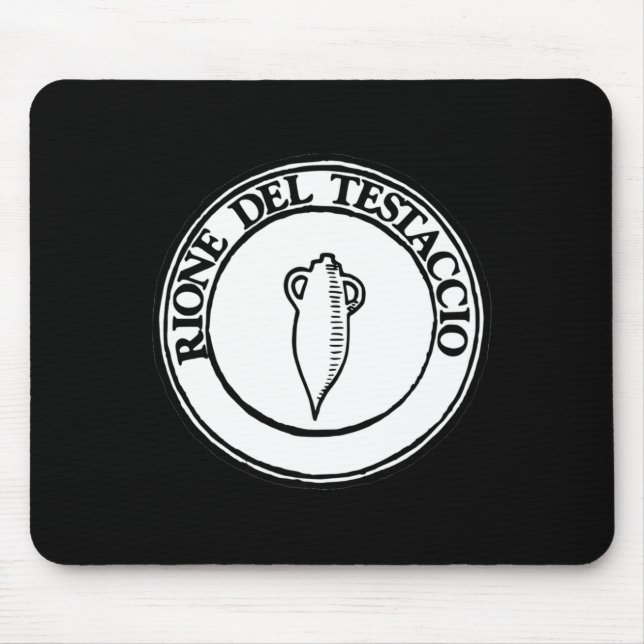 Testaccio District - Symbol Of The Districts Of Ro Mousepad (Vorne)