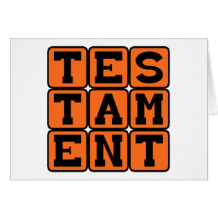 Testament, Preuve de Fait