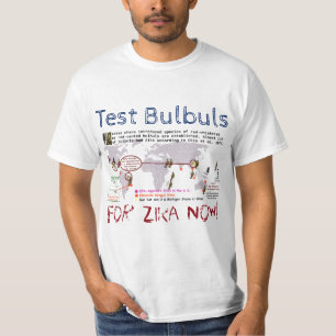 Testbullen für das Zika-Shirt von RoseWrits T-Shirt