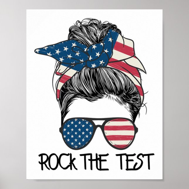 Teste den Testtag des Testfehlers Poster (Vorne)