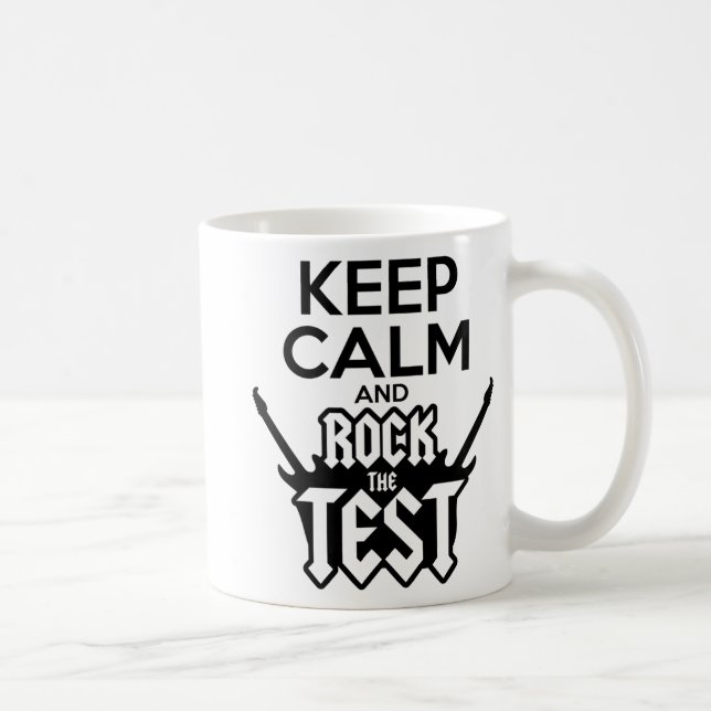 Testen der Ideenschule für den Testlehrer Kaffeetasse (Rechts)