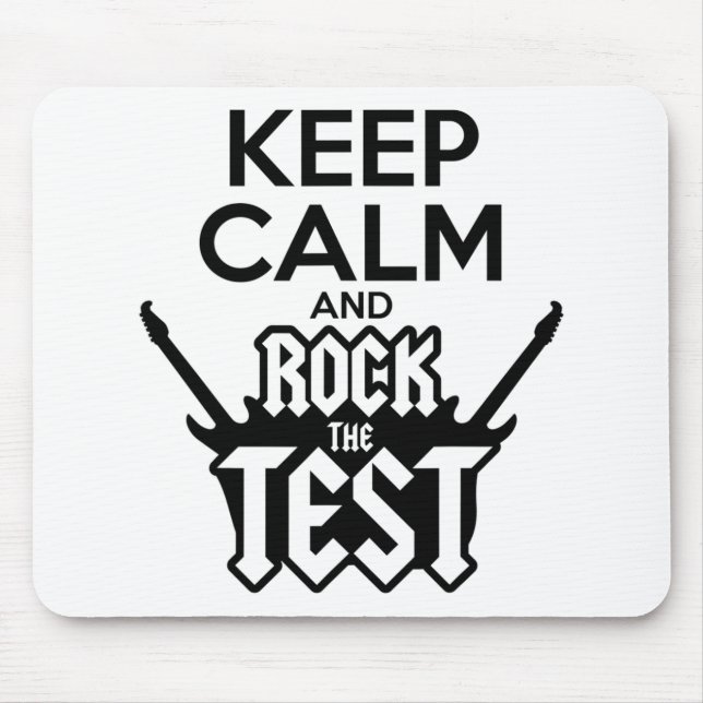 Testen der Ideenschule für den Testlehrer Mousepad (Vorne)
