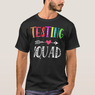 Testen des Abschluss-Lehrers für die Kostümprobe T-Shirt