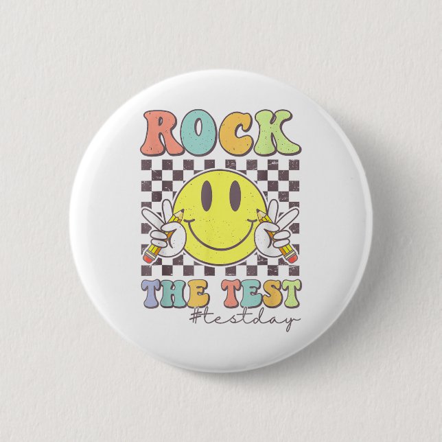 Testen des Motivierend Lehrers Button (Vorderseite)
