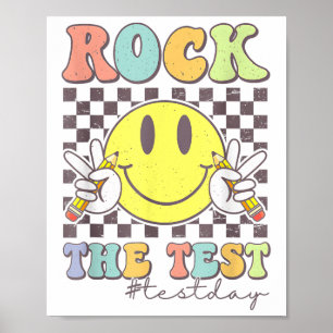 Testen des Motivierend Lehrers Poster