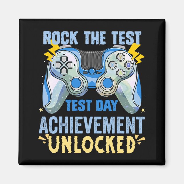 Testen des Teststaar Test Gamer Rock Der Test Mai  Magnet (Vorne)