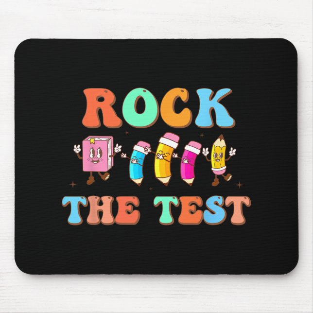 Testglückstag für Lehrer Mousepad (Vorne)