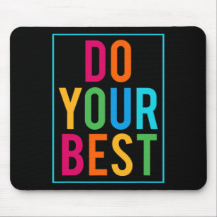 Testmodus am Lehrer Staat Testideen Schoo Mousepad