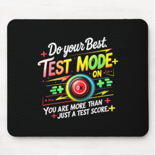 Testmodus beim Testen des Motivierend Lehrers K Mousepad