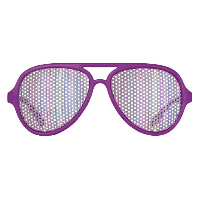 Testmuster für den defekten Fernsehbildschirm Sonnenbrille (Vorderseite)