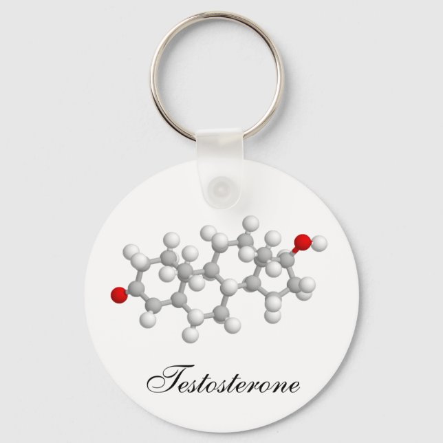 Testosteron Schlüsselanhänger (Vorderseite)