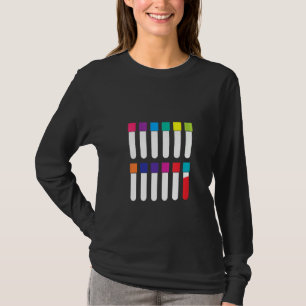 Teströhrchen-Labor Phlebotomist Phlebotom T-Shirt