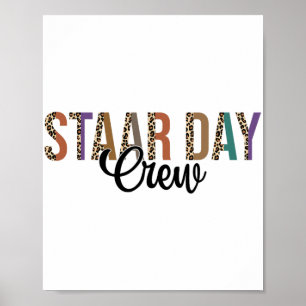 Teststartmodus für die Crew der Lehrerprüfideen Poster