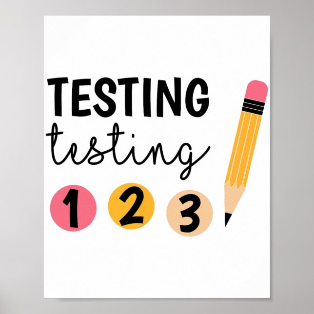 Testtag 1 2 3 Testtag Poster (Vorne)