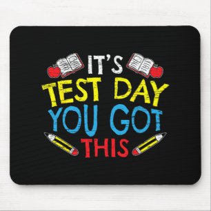 Testtag, an dem Sie dies für einen Lehrer-Testlauf Mousepad