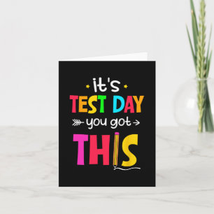 Testtag, an dem Sie diesen Testtag Got haben Karte