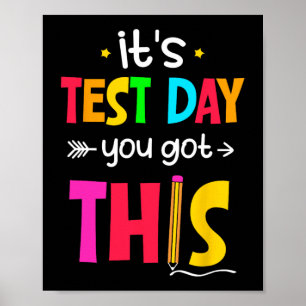 Testtag, an dem Sie diesen Testtag Got haben Poster