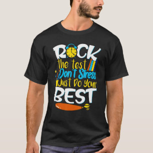 Testtag blockiert den Test nicht Männer Frauen-Kin T-Shirt