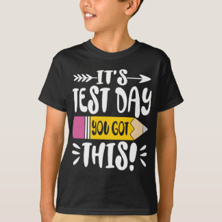 Testtag Es ist Testtag, an dem Sie diesen Lehrer G T-Shirt