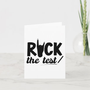 Testtag für Lehrer Karte