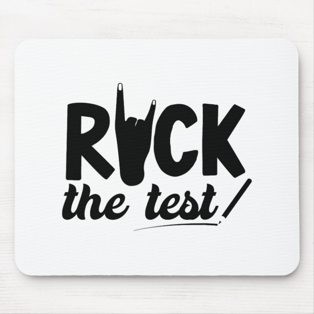 Testtag für Lehrer Mousepad (Vorne)