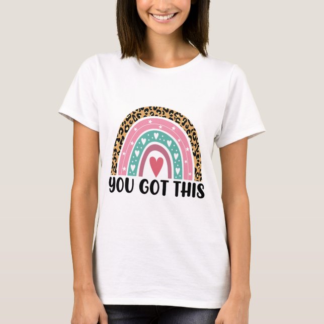 Testtag für Lehrer Sie Got T-Shirt (Vorderseite)
