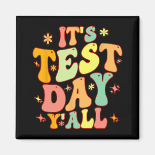 Testtag Junge lustige Testtage für Lehrer oder Stu Magnet