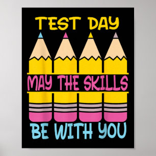 Testtag Mögen die Fähigkeiten mit dir sein Testtag Poster