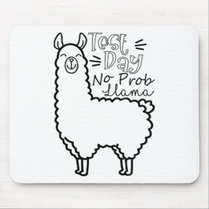 Testtag Nr. Prob-Lama Llama Lehrer Testtag Mousepad