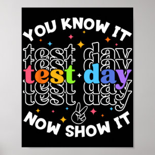 Testtag Testtag Lehrer Studententesttag Poster