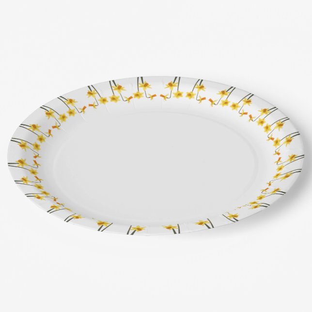 Tête à tête pappteller (Schrägansicht)