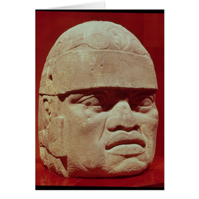 Tête colossale, Olmec (Devant)