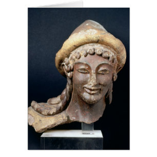 Tête de Hermes portant des pilos