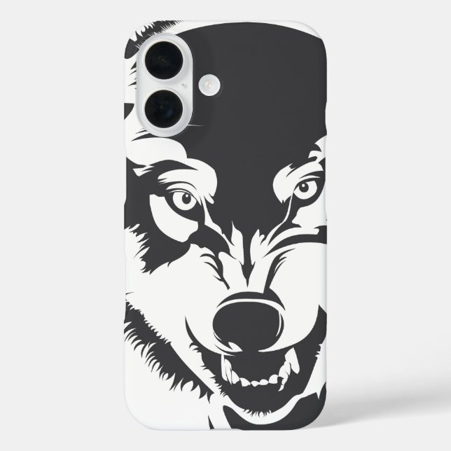 Tête de Loup Case-Mate Coque iPhone (Verso)