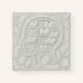 Tête De Plumes Remplie De Livres Blancs (BG Léger)